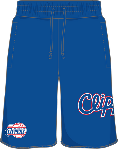 Mitchell & Ness LA Clippers Royal Game Day Ft Shorts