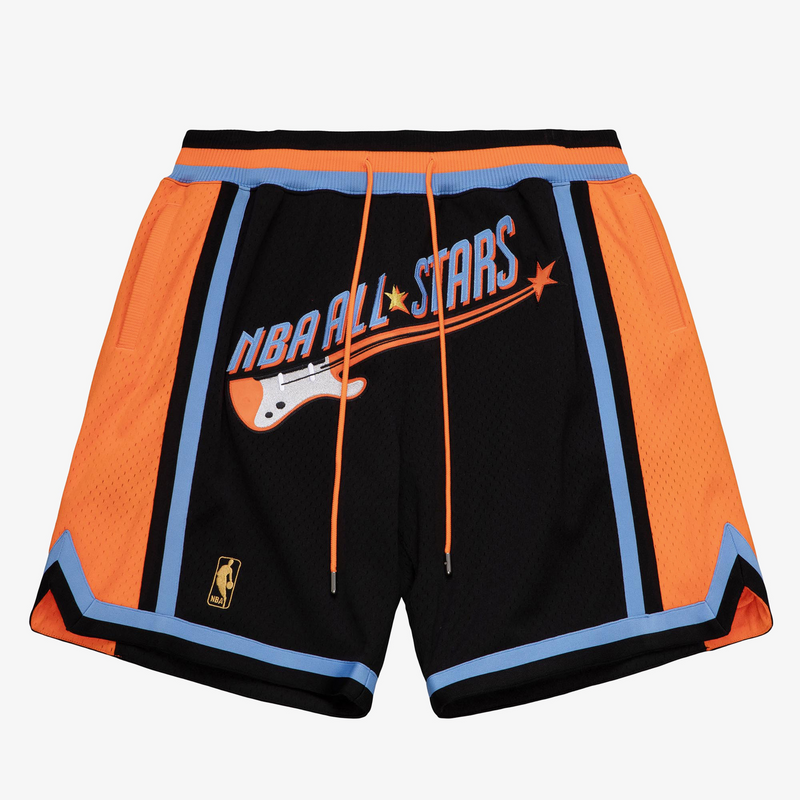 Mitchell & Ness All-Star 1997 Black Just Don Hardwood Classics Shorts