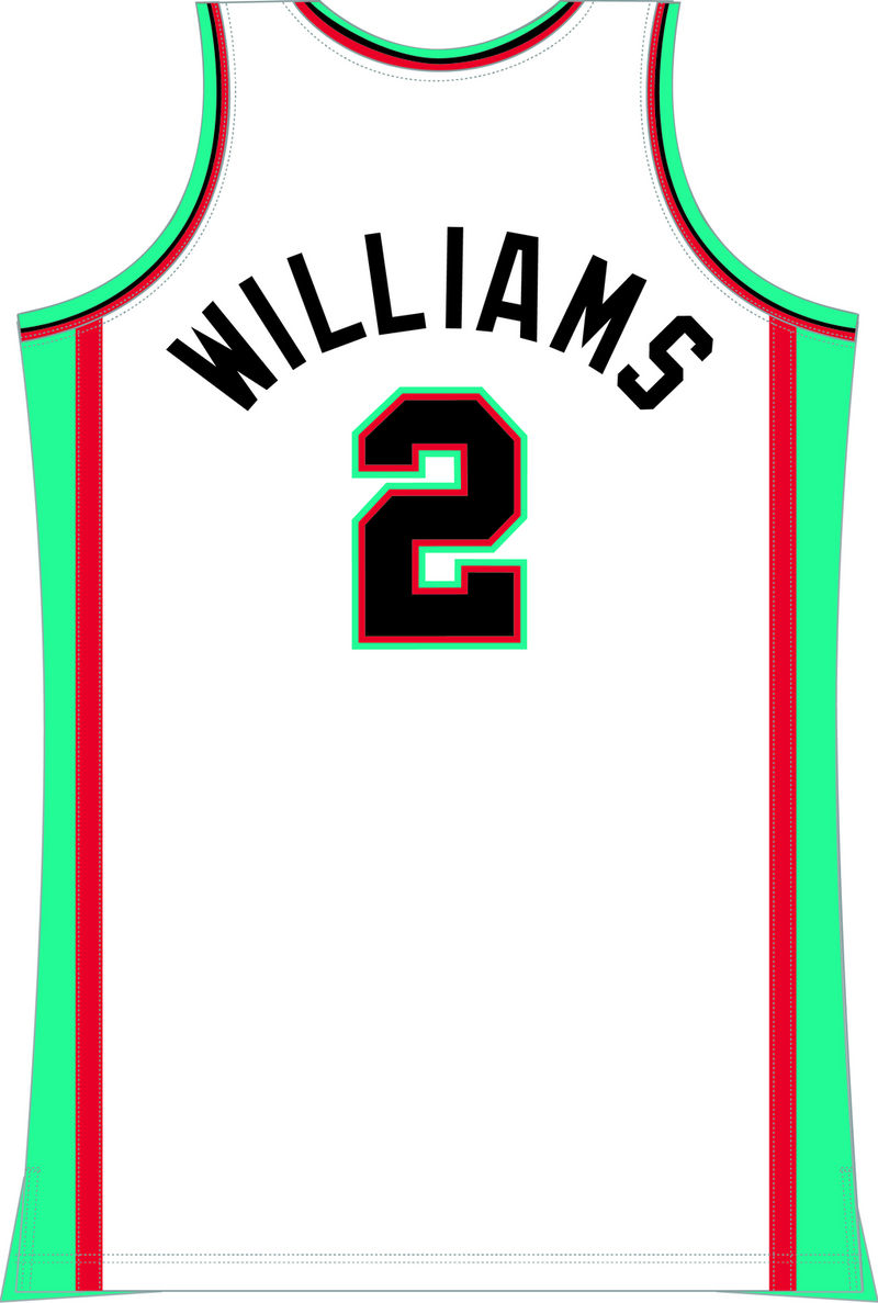 Mitchell & Ness Jason Williams Memphis Grizzlies 2001 White Swingman Jersey