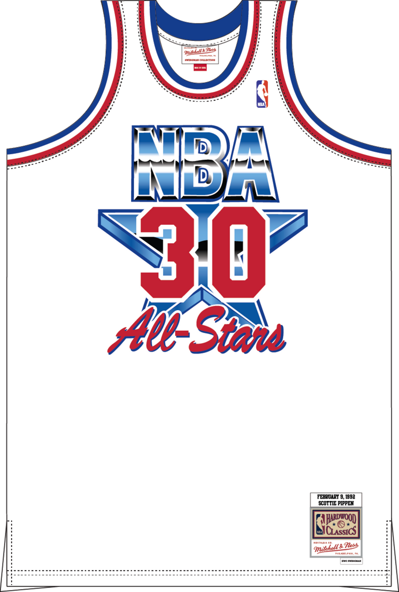 Mitchell & Ness Scottie Pippen NBA All-Star 1992 White Jersey