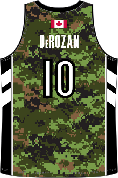 Mitchell & Ness Demar Derozan Toronto Raptors 2011 Alternate Camo Jersey