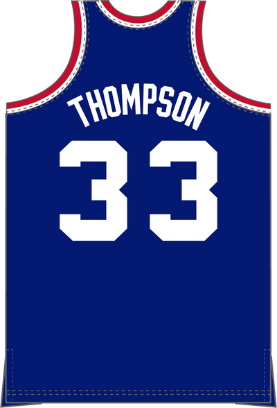 Mitchell & Ness David Thompson Denver Nuggets 1975 Royal Dark Jersey