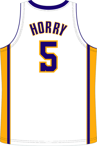 Mitchell & Ness Robert Horry Los Angeles Lakers 2002 White Alternate Jersey