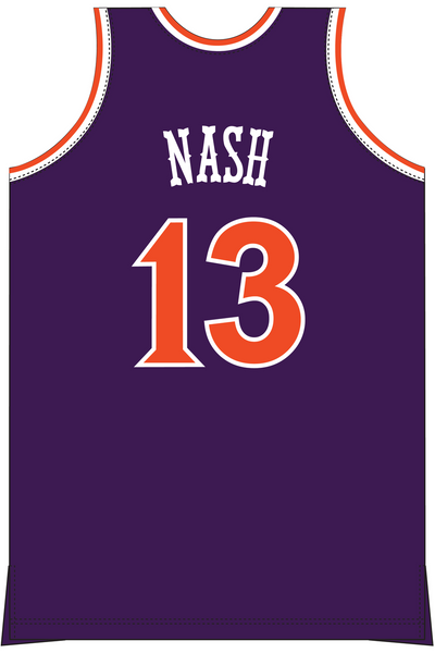 Mitchell & Ness Steve Nash Phoenix Suns 2005 Purple Hardwood Classics Jersey