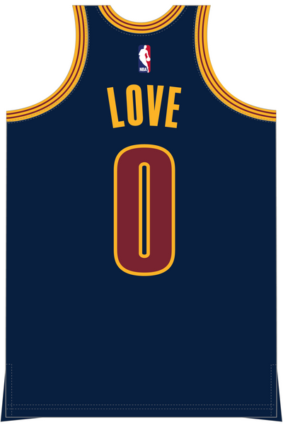 Mitchell & Ness Kevin Love Cleveland Cavaliers 2015 Navy Alternate Jersey