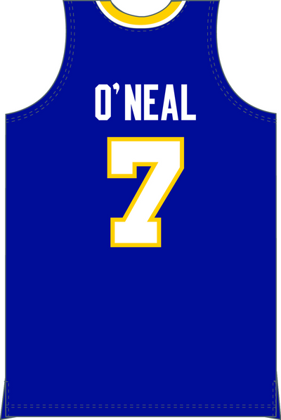 Mitchell & Ness Jermaine O'neal Indiana Pacers 2004 Royal Hardwood Classics Blue Jersey