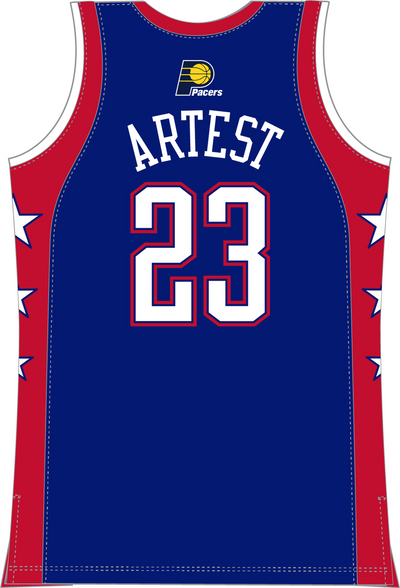 Mitchell & Ness Ron Artest NBA All-Star 2004 Royal Dark Jersey
