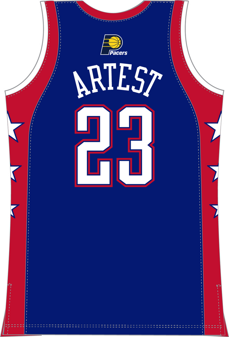Mitchell & Ness Ron Artest NBA All-Star 2004 Royal Dark Jersey