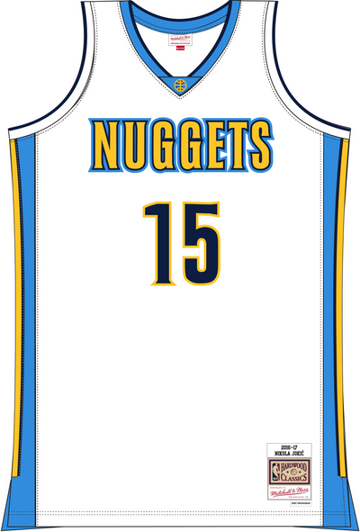 Mitchell & Ness Nikola Jokic Denver Nuggets 2016 White Jersey