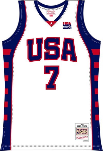 Mitchell & Ness Sheryl Swoopes Team USA Womens 2004 White Jersey
