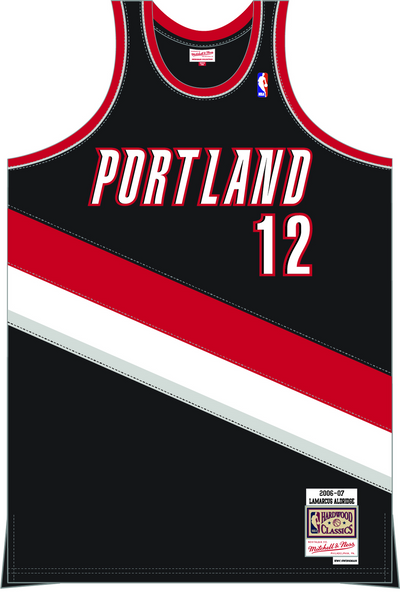 Mitchell & Ness Lamarcus Aldridge Portland Trail Blazers 2006 Black Dark Jersey