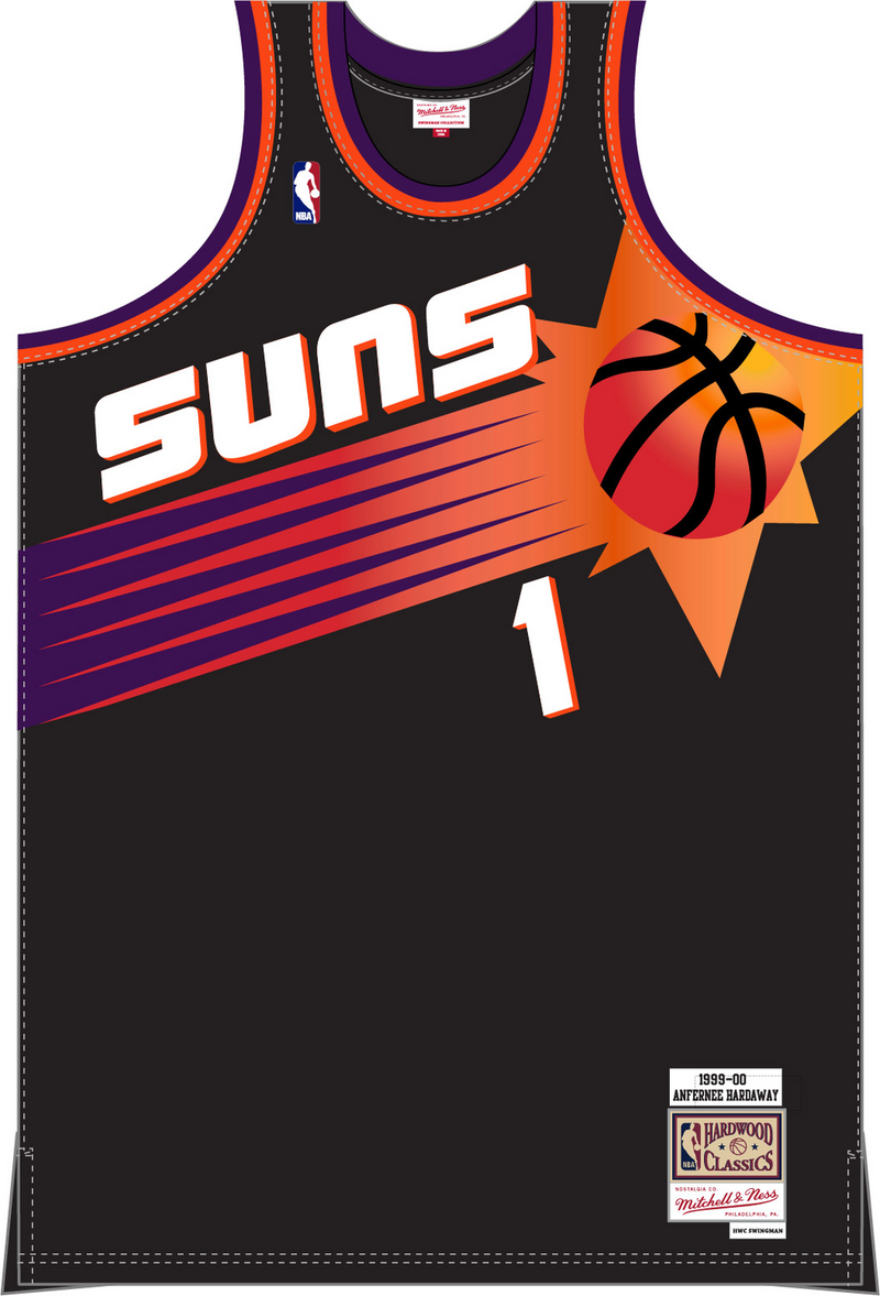 Mitchell & Ness Penny Hardaway Phoenix Suns 1999 Black Swingman Alternate Jersey