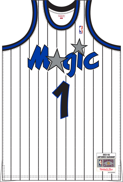 Mitchell & Ness Anfernee Hardaway Orlando Magic 1993-94 White Swingman Jersey