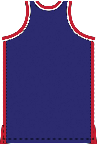 Mitchell & Ness Detroit Pistons 1981-96 Royal Blank Swingman Jersey