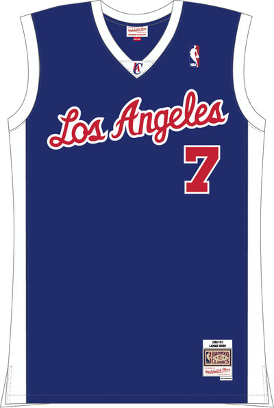 Mitchell & Ness Lamar Odom LA Clippers 2002 Royal Swingman Jersey