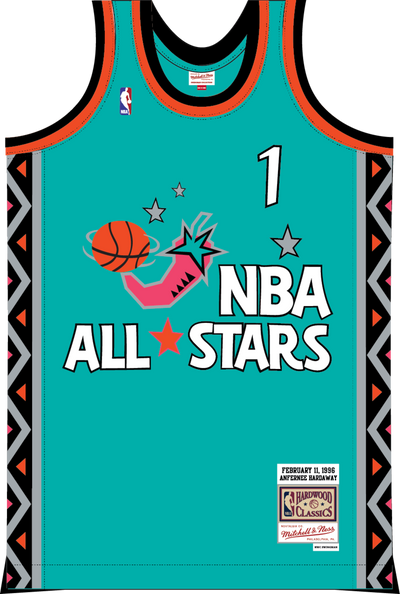 Mitchell & Ness Penny Hardaway NBA All-Star 1996 Teal Swingman Jersey