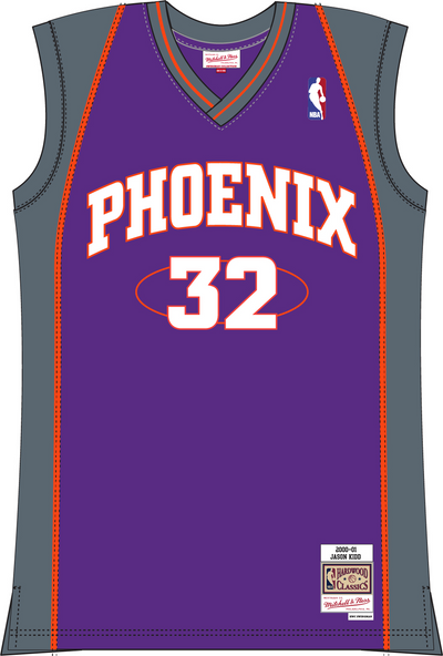 Mitchell & Ness Jason Kidd Phoenix Suns 2000 Purple Swingman Jersey
