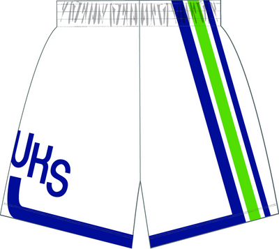 Mitchell & Ness Atlanta Hawks 1970 White Shorts