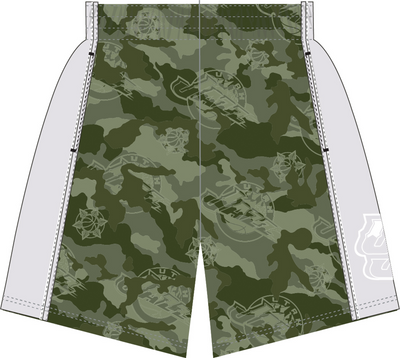 Mitchell & Ness Utah Jazz 1998 Ghost Green Camo Swingman Shorts