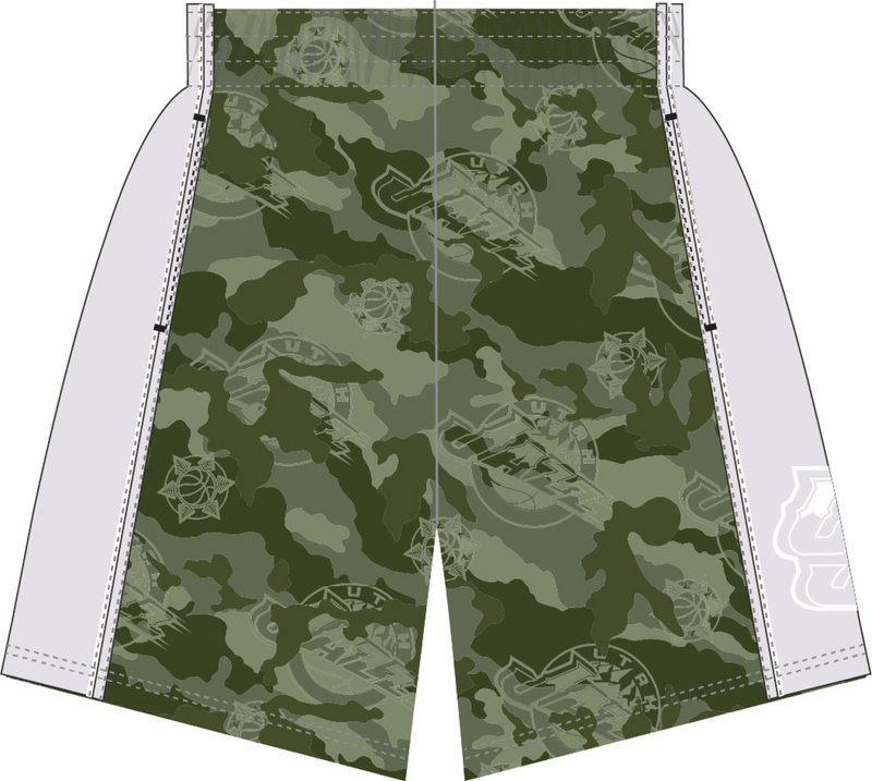 Mitchell & Ness Utah Jazz 1998 Ghost Green Camo Swingman Shorts
