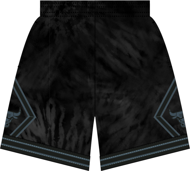 Mitchell & Ness Chicago Bulls 1997 Black Tie Dye Swingman Shorts
