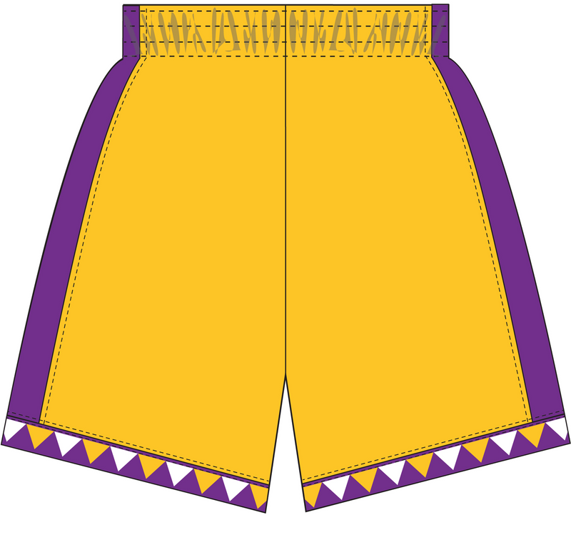 Mitchell & Ness LSU Tigers 1999 Gold Shorts
