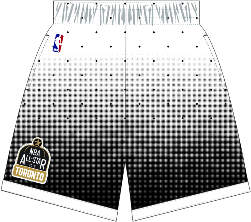 Mitchell & Ness NBA All-Star 2016 White/Black USA Shorts