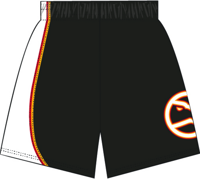 Mitchell & Ness Atlanta Hawks 1994 Black Day Shorts
