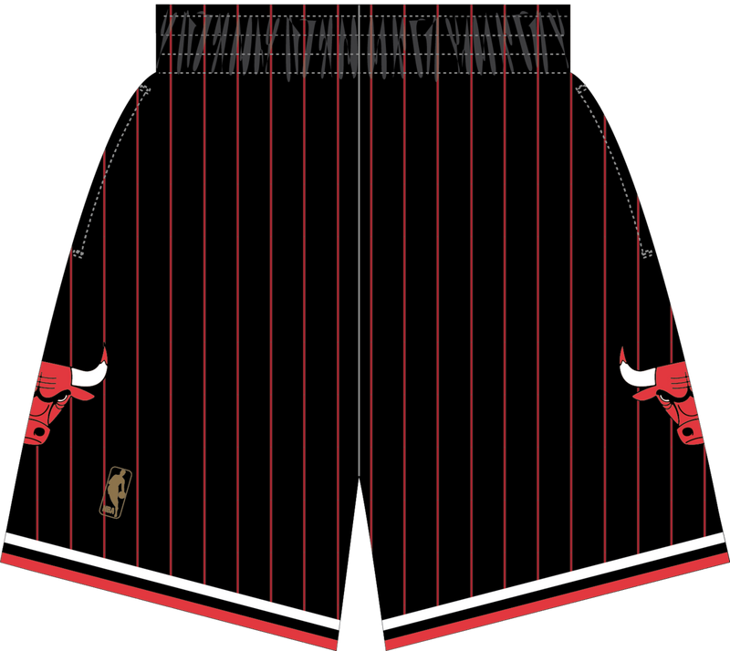Mitchell & Ness Chicago Bulls 1996-97 Black Alternate Swingman Shorts