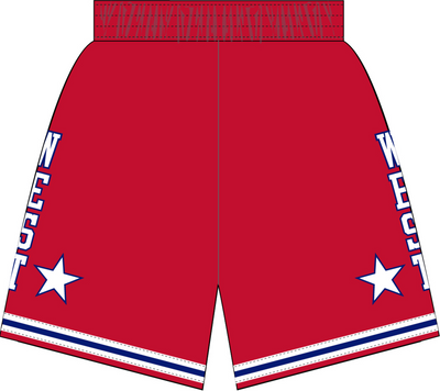 Mitchell & Ness NBA All-Star 1988 University Red Swingman Shorts