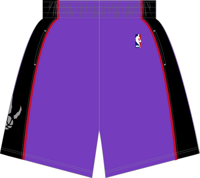 Mitchell & Ness Toronto Raptors 1999 Purple/Black Swingman Shorts