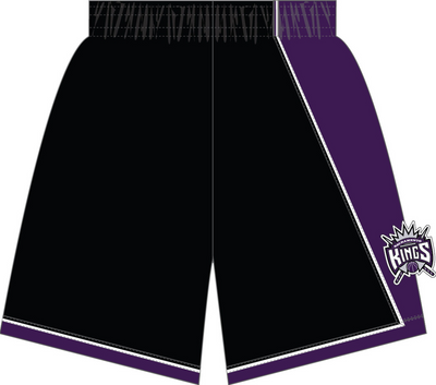 Mitchell & Ness Sacramento Kings 2000-01 Black Swingman Road Shorts