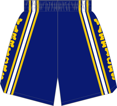 Mitchell & Ness Golden State Warriors 1981-82 Royal Road Swingman Shorts