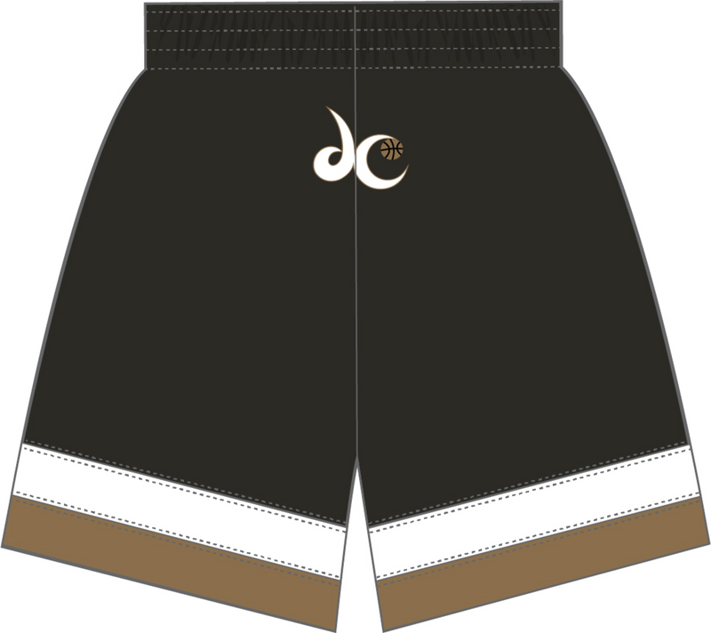 Mitchell & Ness Washington Wizards 2007 Gold Swingman Shorts