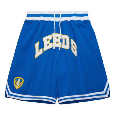 Mitchell & Ness Leeds United FC Blue Epl Utd Shorts