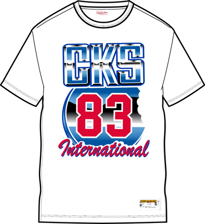Mitchell & Ness White M&N x Cookies T-Shirt