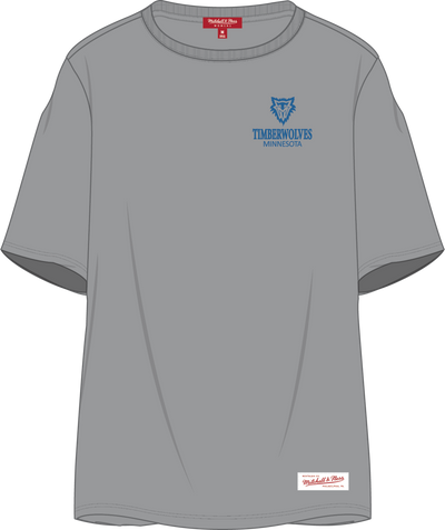 Mitchell & Ness Women's Minnesota Timberwolves Grey Core Essentials T-Shirt
