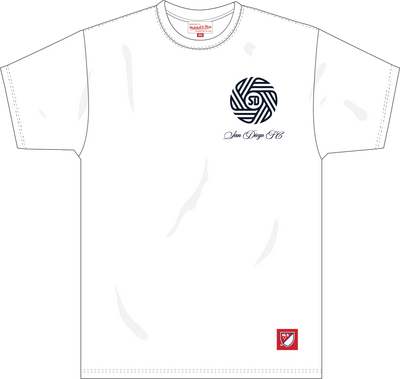 Mitchell & Ness San Diego FC White Legacy Made Lc T-Shirt