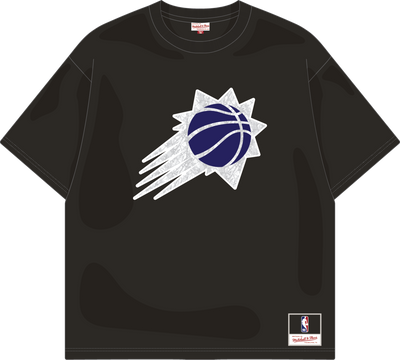 Mitchell & Ness Phoenix Suns Black Ghosted T-Shirt