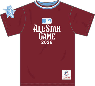 Mitchell & Ness Philadelphia Phillies 2026 Cardinal All-Star Playmaker T-Shirt
