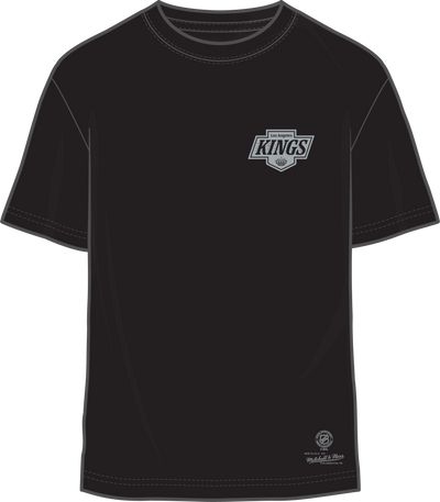 Mitchell & Ness Los Angeles Kings Black Penalty Box 4.0 Arch T-Shirt