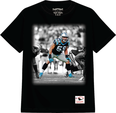 Mitchell & Ness Luke Kuechly Luke Kuechly Carolina Panthers Black Moments T-Shirt
