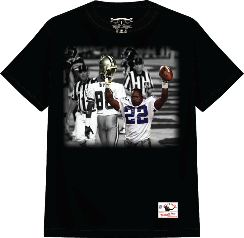 Mitchell & Ness Emmitt Smith Dallas Cowboys Black Moments T-Shirt