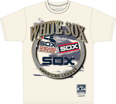 Mitchell & Ness Chicago White Sox Natural Cooperstown Crown Jewels T-Shirt