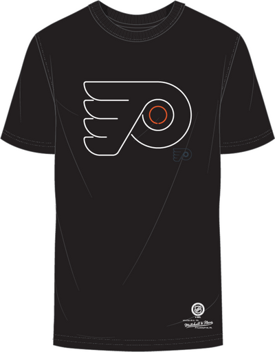 Mitchell & Ness Philadelphia Flyers Black Neon T-Shirt