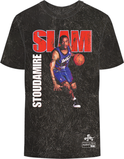 Mitchell & Ness Toronto Raptors Black Slam Vintage T-Shirt