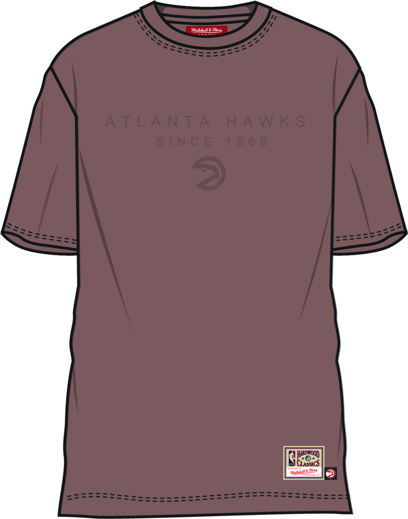 Mitchell & Ness Women's Atlanta Hawks Brown Terra Top