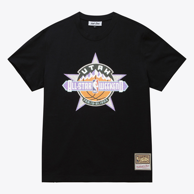 Mitchell & Ness All-Star 1993 Black Just Don Sugar Overlay T-Shirt