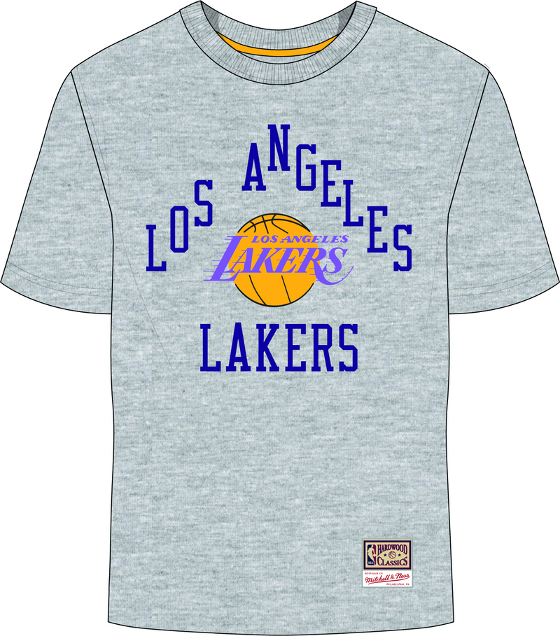 Mitchell & Ness Los Angeles Lakers Grey Heather My Towns Bodega T-Shirt