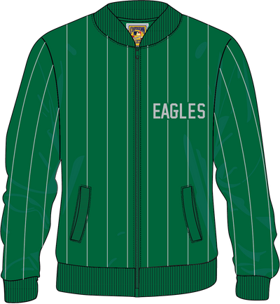 Mitchell & Ness Philadelphia Eagles 1987 Green Authentic Sweater